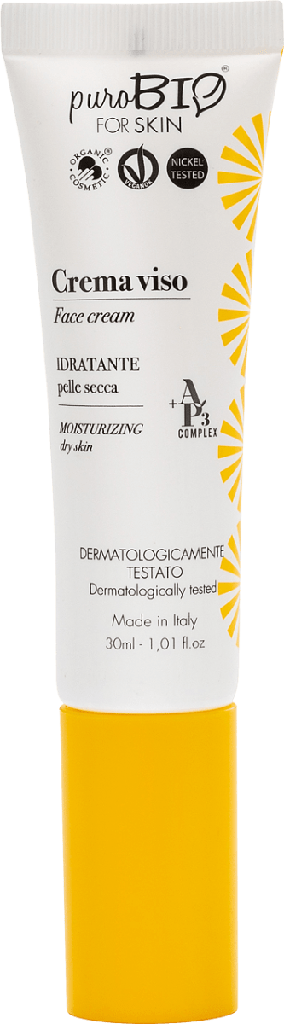 Crema viso idratante pelle secca