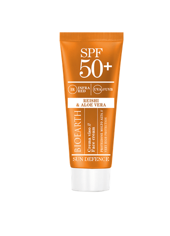 Crema viso solare SPF 50+ UVA/UVB/IR