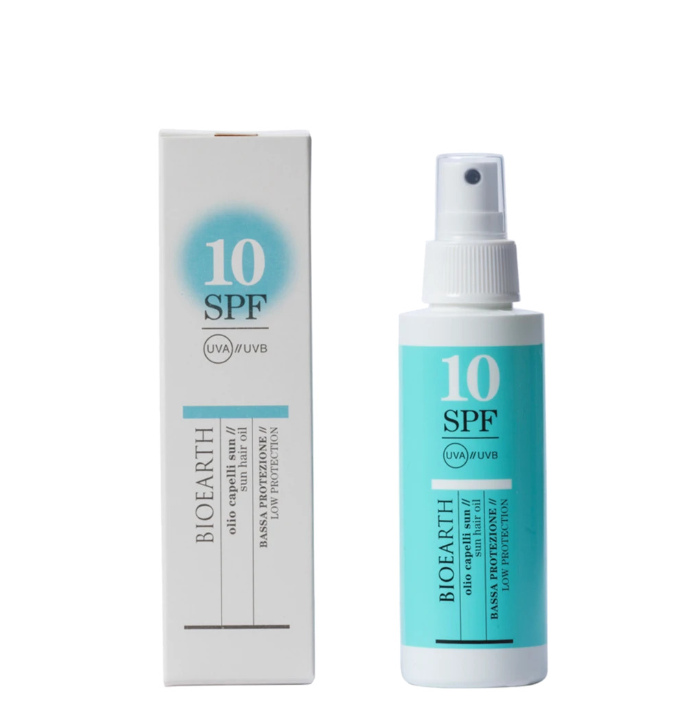 Olio solare capelli SPF10