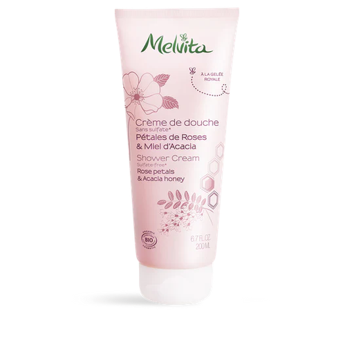 [3284410038151] Gel doccia alla rosa e miele d'acacia