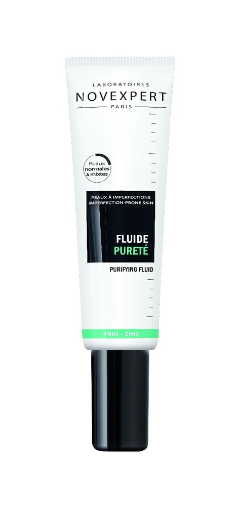 Fluido per acne allo zinco