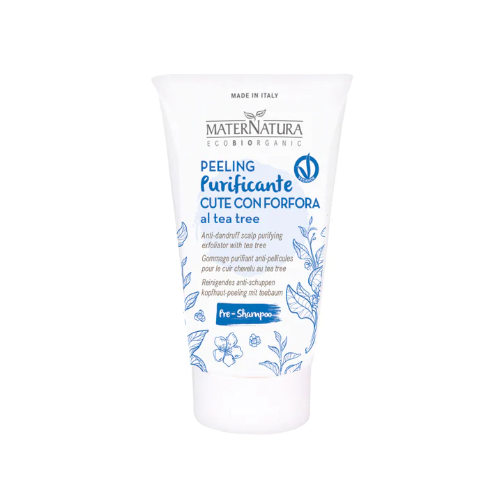 Peeling cute con forfora al Tea Tree