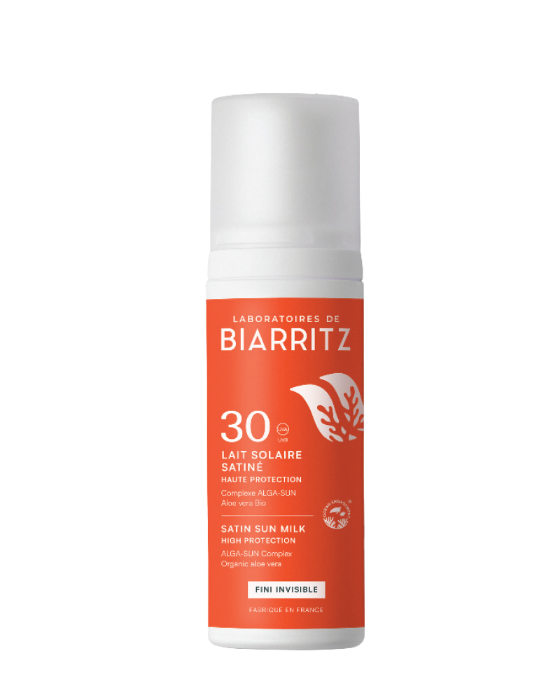 Latte solare satinato viso e corpo SPF 30